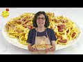 ESPARGUETE À CARBONARA  (receita económica e fácil de fazer) | 🍎  Receitas do Paraíso