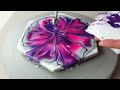 (724) Water bag dip technique | So beautiful flower | Easy Painting for beginners | Designer Gemma77