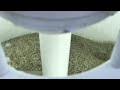 Gearbox tester slow motion sand mixing