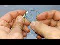 Four ways to tie fishing knots with this great tool