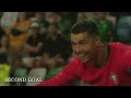 Cristiano Ronaldo Goals  Genius Goal Hunter vs Ireland 2x GOALS