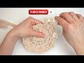 How to Crochet a Giant Circular Rug for Beginners | Learn Step-by-Step