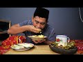 ANAK KOSAN MUKBANG PAKE GULAI TELUR TAHU KACANG PANJANG + SAMBAL MERCON PETE!!