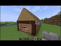 Minecraft: How to build an Easy survival Wooden House