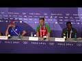 SOUFIANE EL BAKKALI WINS SECOND OLYMPIC STEEPLECHASE GOLD, ROOKS WINS SILVER | PRESS CONFERENCE