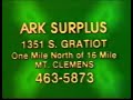 1983 Detroit Commercial: Ark Surplus; Paul Feig as Groucho Marx