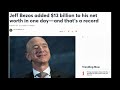 Has the laugh of Jeff Bezos changed as he got rich?