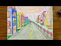 One - Point Perspective- 4th grade
