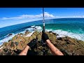 Rock Fishing Australia for Tuna