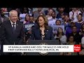 Kamala Harris Praises Gov. Tim Walz And Mocks JD Vance During Remarks At Rally