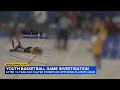 Youth basketball player stomps on opponent's head in California