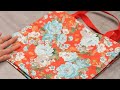You will be surprised how easily you can sew this tote bag!