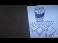 draw green ranger