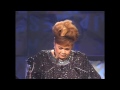 Etta James Accepts Her Rock And Roll Hall of Fame Award in 1993