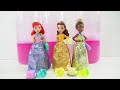 Disney Princess Dolls Royal Color Reveal Party Series with Water