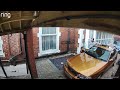 Idiot with a Volvo forgets handbrake