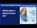 What does a dental nurse do? | The Oral Health Podcast