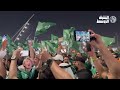 ‏مسيرة الأخضر تصل إلى ستاد خليفة الدولي