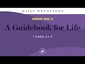 A Guidebook for Life – Daily Devotional