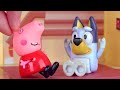 Bluey and Bandit's Picnic Trip: Where Did the Car Keys Go? - Bluey Fun Toys