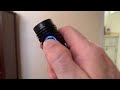 Wurkkos FC13 SFT40 LED Flashlight review and unboxing with Anduril 2 UI tutorial with Beamshots