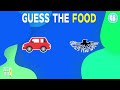 Guess The Food By Emoji 🍔🍕 | Food Emoji Quiz 🍰
