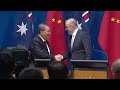 IN FULL: Chinese Premier Li Qiang and Anthony Albanese speak after signing ceremony | ABC News