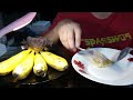 PINAYPAY NA SAGING SABA MARUYA (BANANA FRITTERS) Yummy Filipino snack of battered saba bananas