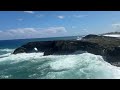 High tide at Puerto Rico coast