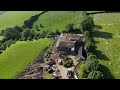 Drone video of a property under construction.