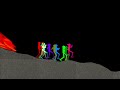 Survival Stickman Race:  Run & Escape From the Lava