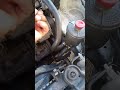 power steering pump gasket leak.