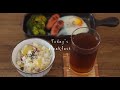 5 days morning activity⛅organize my life & heal myself｜breakfast ideas, cleaning,  MUJI, cooking