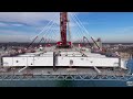 Gordie Howe International Bridge | Stay Cable Setup