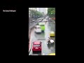 Modern jeep, bus nagkagitgitan sa Sampaloc, Maynila | ABS-CBN News