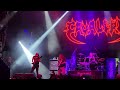 Max and Igor Cavalera - Troops of Doom (w Slayer - Raining Blood intro!) Live in Las Vegas - 9/30/22