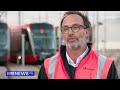 Sydney light rail stops as workers strike over pay dispute | 9 News Australia