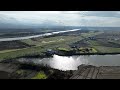 【ドローン空撮】石狩川の河跡湖（北海道美唄市）