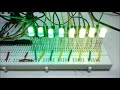 Colour changing led chaser circuit