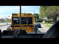 1993 Blue Bird All American RE School Bus Ride-Along [Cat 3126 Straight Piped]