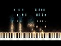 Masters of the Air - Main Title Theme  | Piano Tutorial