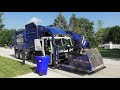 2 Lakeshore Recycling Systems Mack LR Garbage Trucks