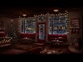 A Christmas Coffee Shop Ambience with Relaxing Christmas Jazz Music, Crackling Fire, and Cafe Sounds
