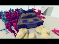100x FIRE & ICE ZOMBIE + 2x GIANT vs EVERY GOD - Totally Accurate Battle Simulator TABS