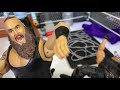 Joker Jon Moxley vs Braun Strowman - Asylum Steel Cage Action Figure Match!