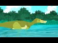 Dinosaurs Cartoons | The story of two Baryonyx | GreenSpino