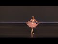 Elize de la Garza 12 years old La Fille Mal Gardée World Ballet Competition 2018