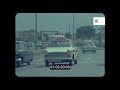 1960s UK Traffic, Motorway Driving, HD from 35mm