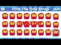 spot the odd emoji||challenge||mindmazequiz||