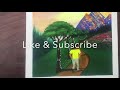 Forest Painting for Beginners | How To Paint Forest | Easy Landscape Painting Tutorial | Acrylic Lsn